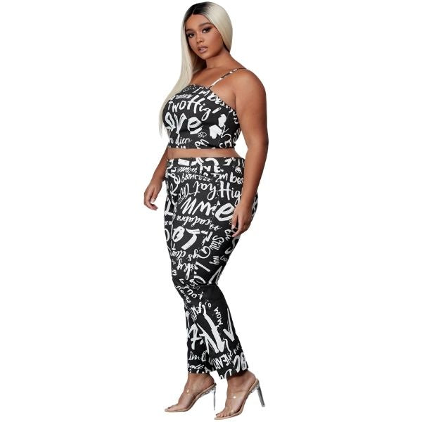 Take Notice | Black 2 Pc Set