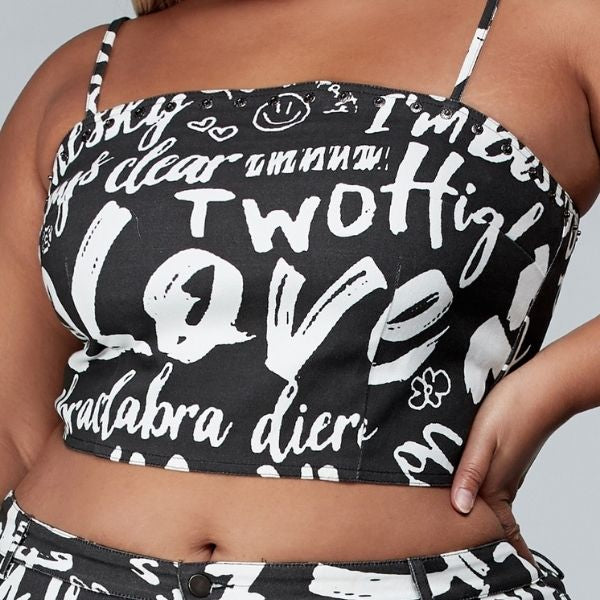 Take Notice | Black 2 Pc Set